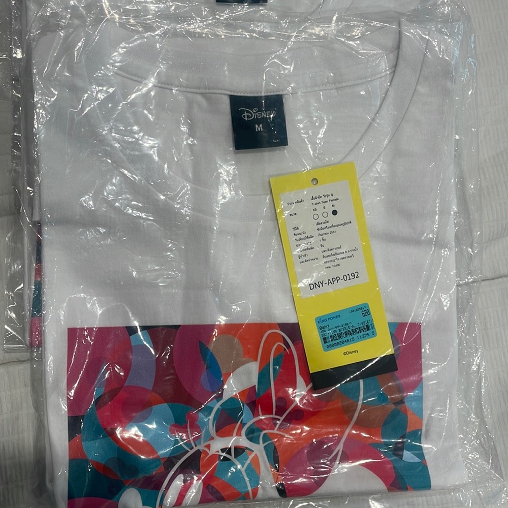 New, with tags, Disney T-shirts for kids, girls, purchased in Thailand